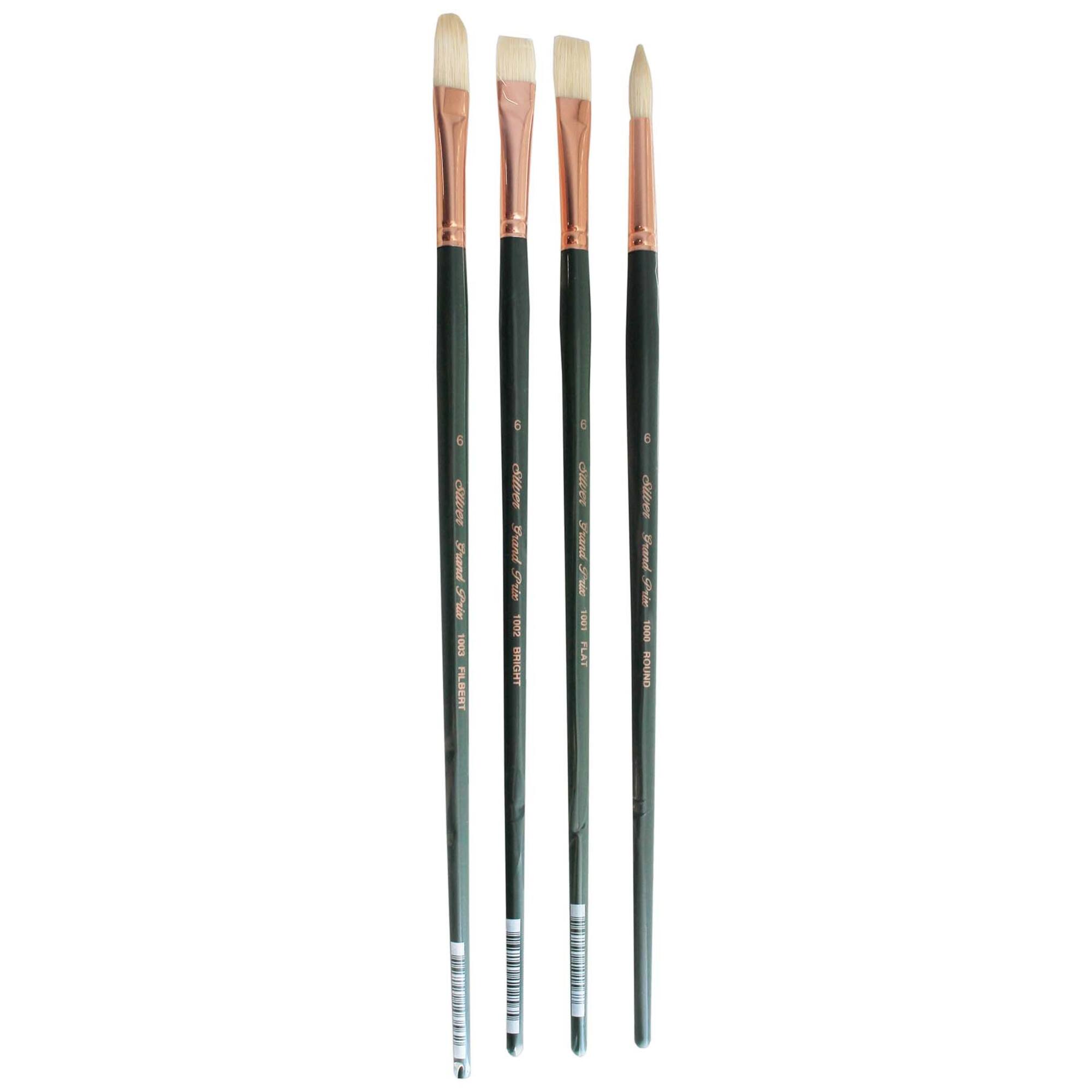 Silver Brush Limited Grand Prix® 6 Variety, 4 Brush set